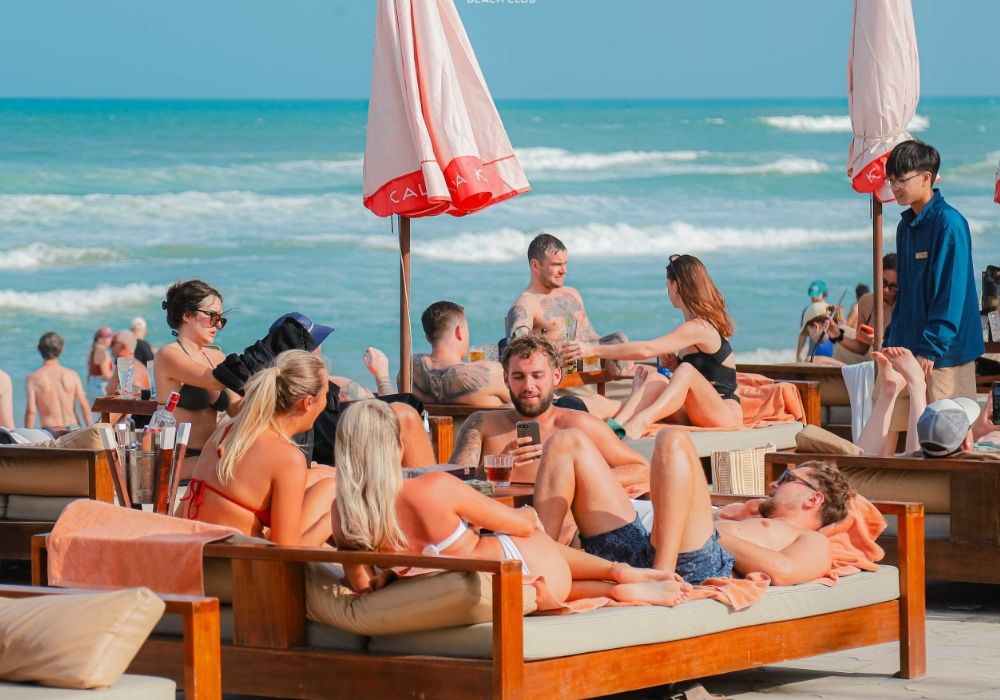 Review your group booking beach club package